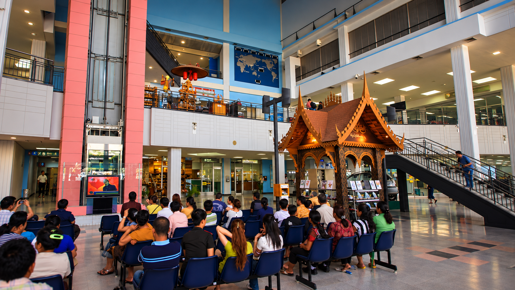 รถรับส่งสนามบินเวียงจันทน์ สนามบินวัดไต พร้อมคนขับ